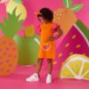 Picture of PRE ORDER A Dee Tutti Frutti Tegan Handbag Dress - Bright Orange