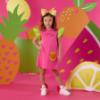 Picture of PRE ORDER A Dee Tutti Frutti Tiara Print Ankle Socks - Bright White