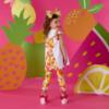 Picture of PRE ORDER A Dee Tutti Frutti Tiara Print Ankle Socks - Bright White