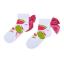 Picture of PRE ORDER A Dee Tutti Frutti Tiara Print Ankle Socks - Bright White