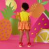 Picture of PRE ORDER A Dee Tutti Frutti Tamson Zig Zag Print Ankle Socks - Bright Pink