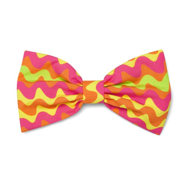 Picture of PRE ORDER A Dee Tutti Frutti Tasha Zig Zag Print Hair Clip - Bright Pink