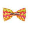 Picture of PRE ORDER A Dee Tutti Frutti Tasha Zig Zag Print Hair Clip - Bright Pink