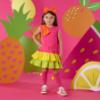 Picture of PRE ORDER A Dee Tutti Frutti Trudy Colour Block Dress - Bright Pink