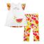 Picture of PRE ORDER A Dee Tutti Frutti True Print Handbag Legging Set X 2 - Bright White