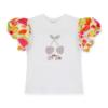 Picture of PRE ORDER A Dee Tutti Frutti Tia Print Puff Skirt Set X 2 - Bright White