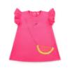 Picture of PRE ORDER Little A Baby Girls Cutie Frutti Paisley Handbag Dress - Bright Pink