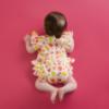Picture of PRE ORDER Little A Baby Girls Cutie Frutti Paloma Print Romper - Bright White
