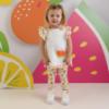 Picture of PRE ORDER Little A Baby Girls Cutie Frutti Palmer Print Legging Set - Bright White