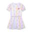 Picture of A Dee Signature Summer Sawyer Initial Print Sweat Dress - Bright White