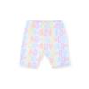 Picture of A Dee Signature Summer Saz Initial Print Cycling Short Set X 2 - Lemon Cake