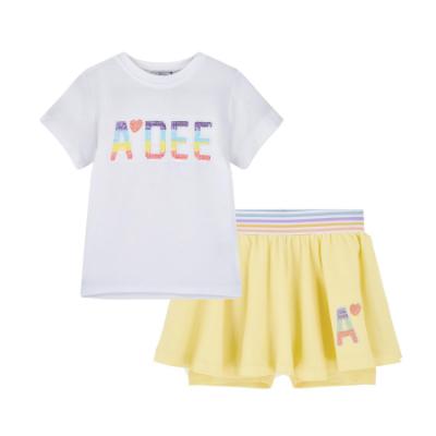 Picture of A Dee Signature Summer Stevie  Skort Set X 2 - Bright White
