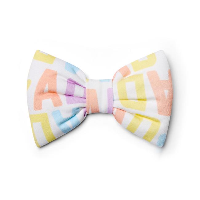 Picture of A Dee Signature Summer Sami Initial Print Hair Clip - Bright White