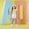 Picture of A Dee Signature Summer Sofia Initial Print Cap - Bright White