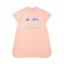 Picture of A Dee Signature Summer Saylor Sequin Artwork Dress - Peach Cream