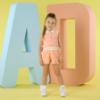 Picture of A Dee Signature Summer Romi Terry Short Set X 2 - Peach Cream