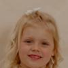 Picture of Daga Girls Blush Harmony Small Hair Clips X 2 - White