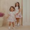 Picture of Daga Girls Blush Harmony Rose Hairband - White