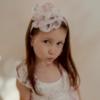 Picture of Daga Girls Blush Harmony Rose Hairband - White