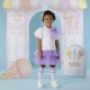 Picture of A Dee Pastel Parlour Shelby Tulle Headband - Lilac Dreams
