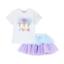 Picture of A Dee Pastel Parlour Suzi Tulle Skirt Set X 2 - Bright White
