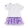 Picture of A Dee Pastel Parlour Sparkle Tulle Frill Dress - Bright White