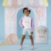 Picture of A Dee Pastel Parlour Solana Ice Cream Print Hair Clip - Lilac Dreams
