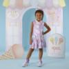 Picture of A Dee Pastel Parlour Sade Ice Cream Print Ankle Socks - Lilac Dreams