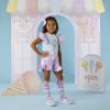 Picture of A Dee Pastel Parlour Sia Ice Cream Print Short Set - Soft Blue