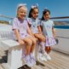 Picture of A Dee Pastel Parlour Sophia Ice Cream Print Cycling Set - Lilac Dreams