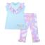 Picture of A Dee Pastel Parlour Scarlett Ice Cream Print Legging Set - Soft Blue