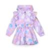 Picture of A Dee Pastel Parlour Sabrina Ice Cream Print Frill Jacket - Lilac Dreams