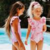 Picture of A Dee Pastel Parlour Raya Ice Cream Print Swimsuit - Lilac Dreams