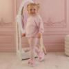 Picture of Little A Baby Girls Perfectly Pink Tully Tulle Trainer - Pink Blossom