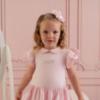 Picture of Little A Baby Girls Perfectly Pink Ollie Broderie Anglaise Hair Clip - Pink Blossom