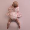 Picture of Little A Baby Girls Perfectly Pink Odessa Bow Print Romper - Pink Blossom