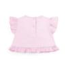 Picture of Little A Baby Girls Perfectly Pink Ocean Bow Print Jam Pant Set - Pink Blossom
