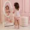 Picture of Little A Baby Girls Perfectly Pink Ocean Bow Print Jam Pant Set - Pink Blossom