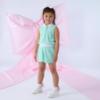 Picture of A Dee Bowtique Chic Romi Terry Short Set X 2 - Miami Mint