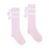 Picture of A Dee Bowtique Chic Rhea Knee High Bow Socks - Pink Blossom