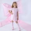 Picture of A Dee Bowtique Chic Rhea Knee High Bow Socks - Pink Blossom