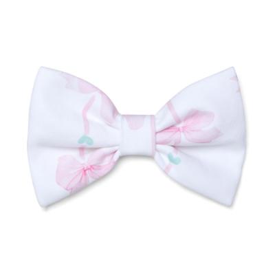 Picture of A Dee Bowtique Chic Rosslyn Bow Print Hair Clip - Bright White