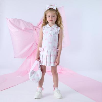 Picture of A Dee Bowtique Chic Rosia Bow Print Crossbody Bag - Bright White