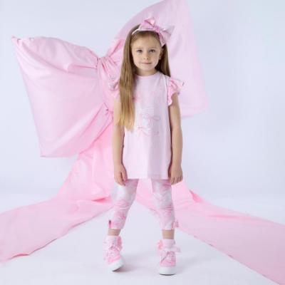Picture of A Dee Bowtique Chic Ronda Bow Print Headband - Pink Blossom