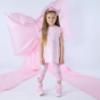 Picture of A Dee Bowtique Chic Patty Bow Print Platform Trainer - Pink Blossom
