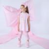 Picture of A Dee Bowtique Chic Rina Bow Print Ankle Socks - Pink Blossom