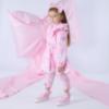 Picture of A Dee Bowtique Chic Rina Bow Print Ankle Socks - Pink Blossom