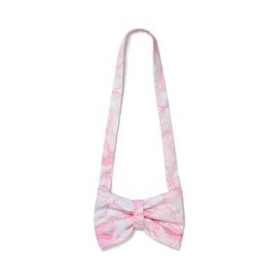 Picture of A Dee Bowtique Chic Rylee Bow Print Bow Shape Bag - Pink Blossom
