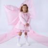 Picture of A Dee Bowtique Chic Riley Quilted Collar Jacket - Pink Blossom