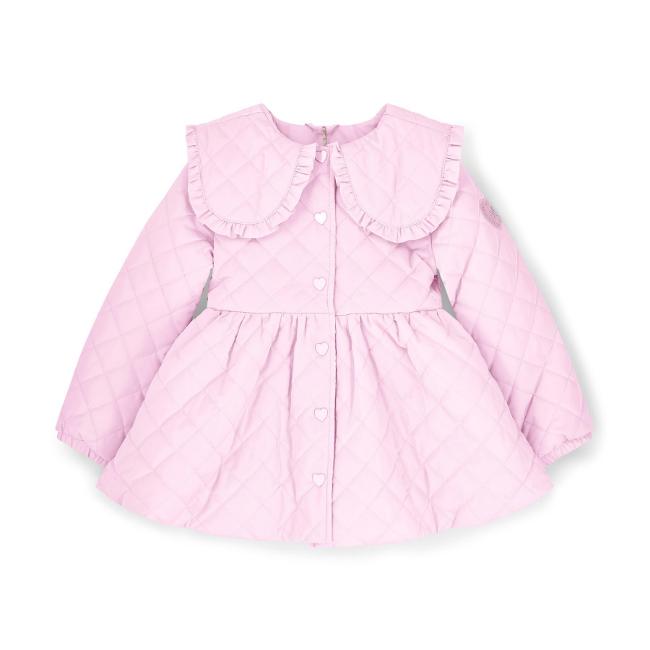 Picture of A Dee Bowtique Chic Riley Quilted Collar Jacket - Pink Blossom